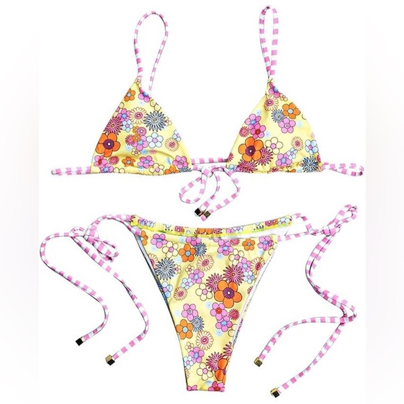 NWT Bikini BottomsĀ Retro Stringy Frankieās-like - Picture 8 of 15